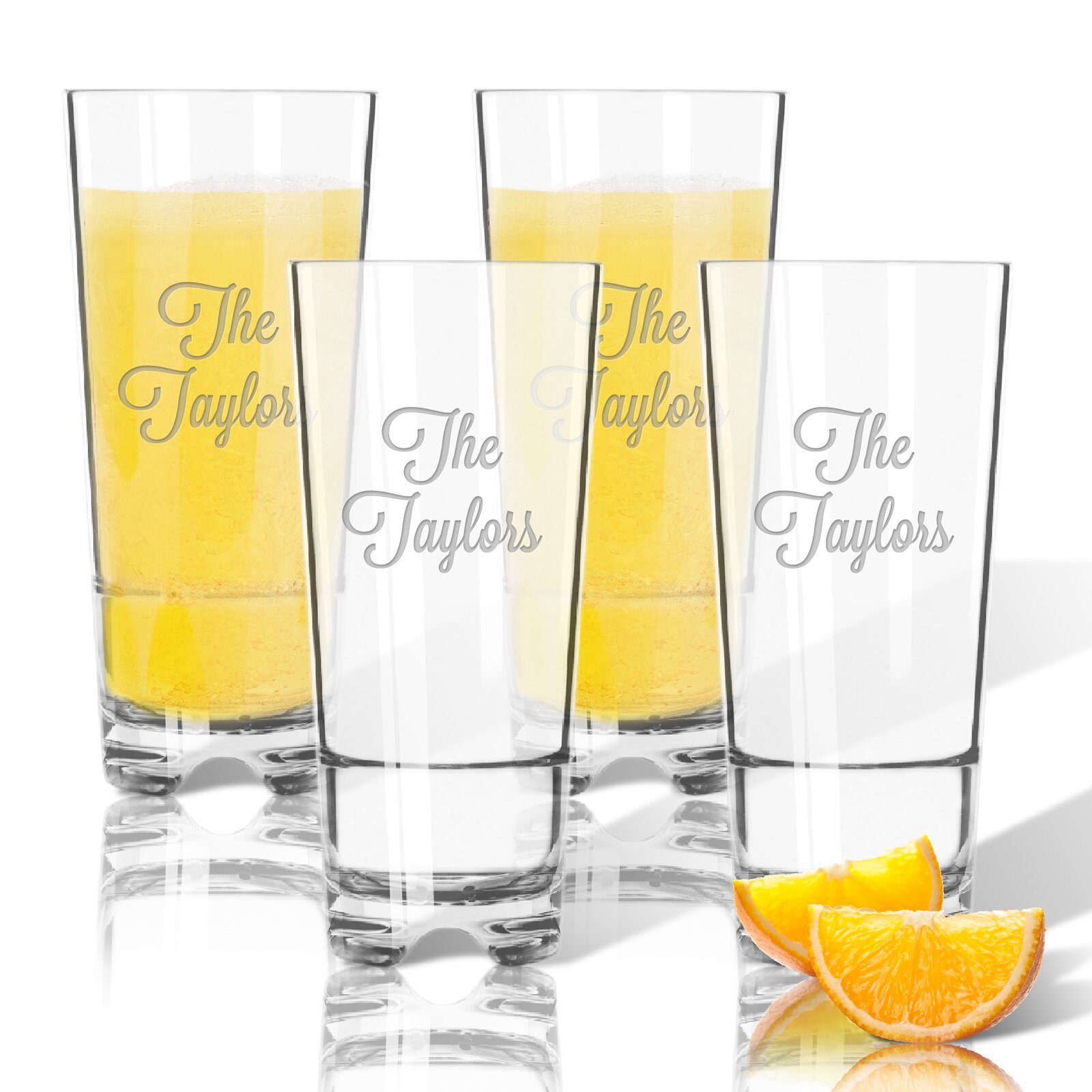 Carved Solutions Personalized Tritan 16 oz. Plastic Drinking Glass